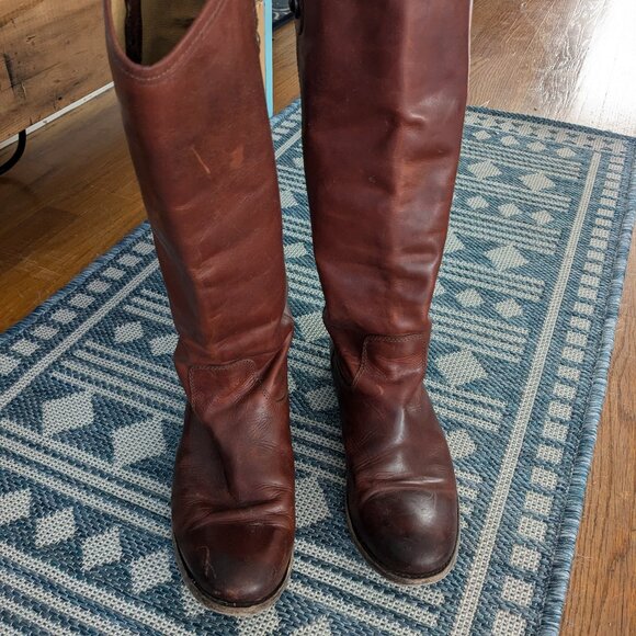 Frye Melissa Button Extended Calf Boots - Picture 9 of 9
